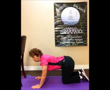 Exercises for neutral spine for golf posture