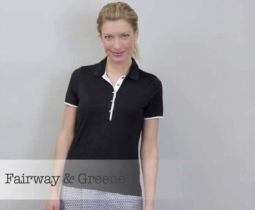 Sophie Cosmo Golf Polo & leelee zig zag skort