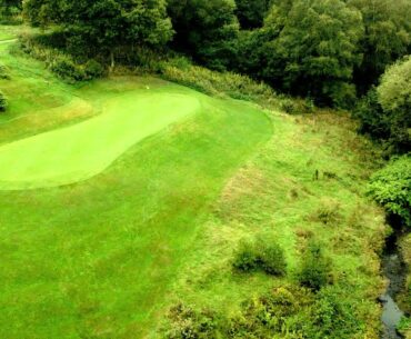 Brancepeth Castle Golf Course Flyover - Hole 2