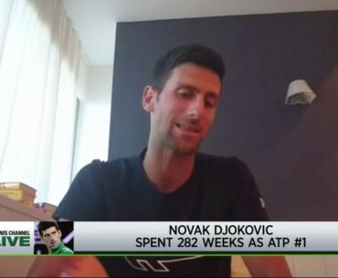 Tennis Channel Live: Djokovic Not Ruling Out US Open, Has To See How Regulations Turn Out