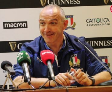 Conor O'Shea | Italy will continue to build: "I don't give a hoot if it's not with me"