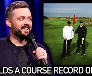 Nate Bargatze Holds the Course Record at the Most Random Golf Course