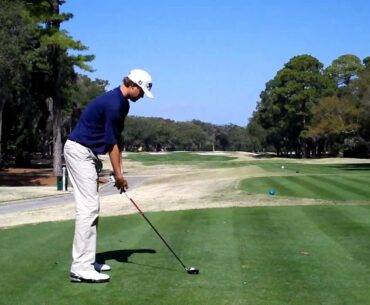 Patton Kizzire tees off at Sea Island