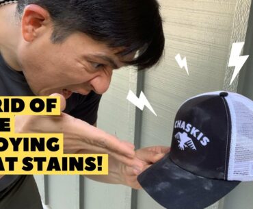 How To Clean Sweat Stains From Your Running Hat (Save Your Fav Hat!)