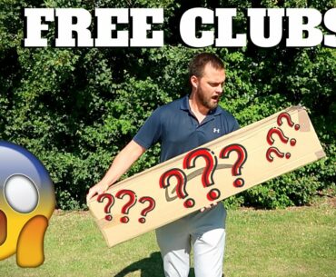 HE SENT ME A WHOLE BOX OF GOLF CLUBS FOR FREE!? (Surprised)