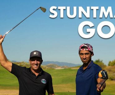 Hollywood Stunt Man VS Amateur Golfer