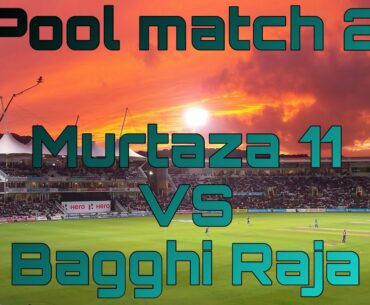 Murtaza 11 vs Bagghi Raja Tape ball Cricket London