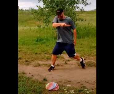 Disc Golf Putter Practice - Working on Reaching Back More AND Hitting Power Pocket