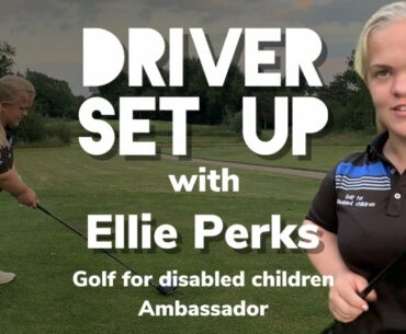 Golf set up with Ellie Perks