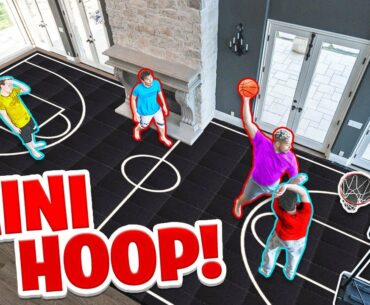 House 2 Vs 2 Mini Hoop Basketball *Broken Court*