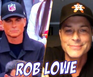 Rob Lowe on his Infamous NFL Hat & His Take on the Houston Astros