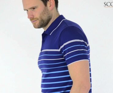 Hugo Boss Paule 3 Polo Shirt Open Blue