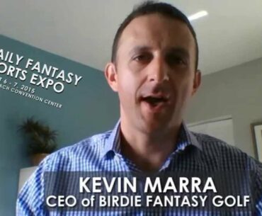 Kevin Marra CEO of  Birdie Fantasy Golf on Daily Fantasy Golf at DFSE.net Aug 6-7, 2015 in Miami