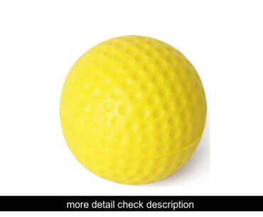 Purchase10pcs Indoor Practice PU Golf Balls Soft Elastic Training Golf Balls (Yellow)