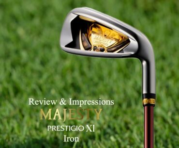 PRESTIGIO XI 'Iron' impression by Motomasa Aoki pro golfer (ENG sub)