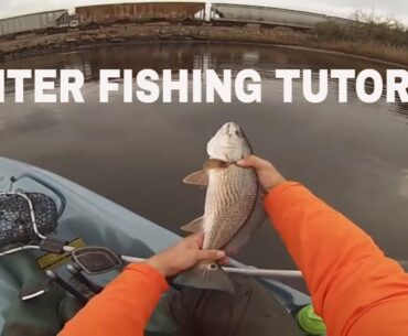 WINTER FISHING HOW TO: Urban River Slam - Redfish, Speckled Trout, Striped Bass TUTORIAL