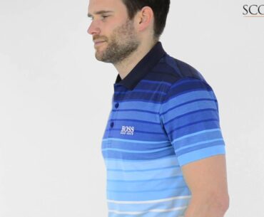 Hugo Boss Paddy Pro 1 Polo Shirt Blue/White/Green