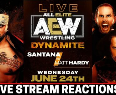 AEW Dynamite LIVE Stream June 24th 2020 Watch Along - Full Show LIVE Reactions