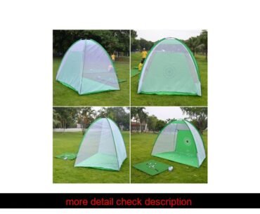 PurchaseFoldable Golf Practice Net Golf Hitting Cage Indoor Outdoor Garden Grassland Practice Tent
