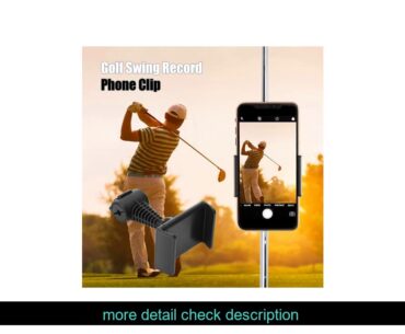 DiscountGolf Swing Training Recording Videotaping Aids Cellphone Fixing Holder Clip Recording Swing