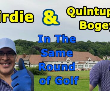 Birdie and Quintuple Bogey in the Same Round at Croham Hurst Golf Club