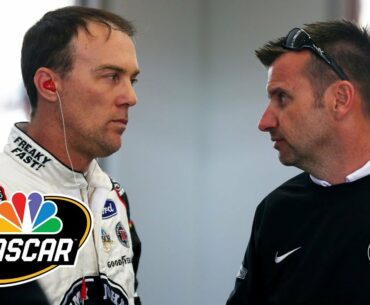 Is there a strain developing between Kevin Harvick, Rodney Childers? | Motorsports on NBC