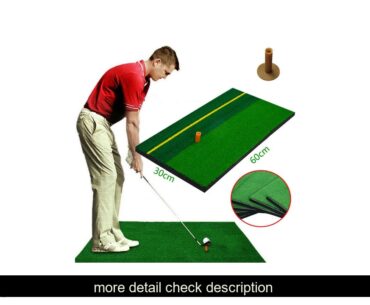 DiscountGolf Practice Hitting Mat Durable Useful Foam Grass Pad Turf Mat for Indoor Outdoor Trainin