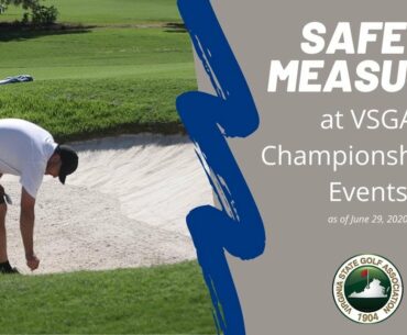 VSGA Championship & Event Safety Measures