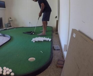 Indoor Late Night Putting Practice