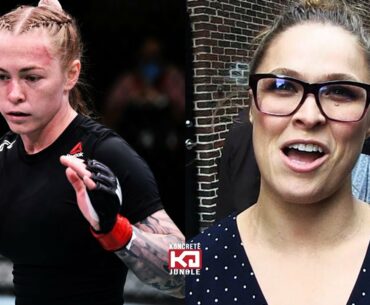 Ronda Rousey Reacts To UFC's Kay Hansen's Arm Bar Victory At UFC On ESPN 12