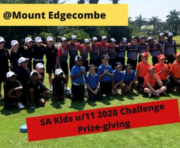 SA Kids 2020 U/11 Golf Challenge Prize-Giving