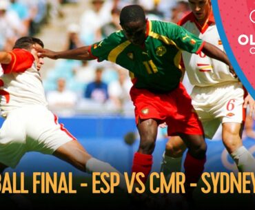 ESP v CMR - Full Men's Football Gold Medal Match | Sydney 2000 Replays