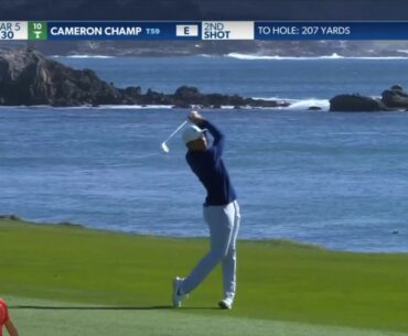 Cameron's Rough Day at Pebble 2020