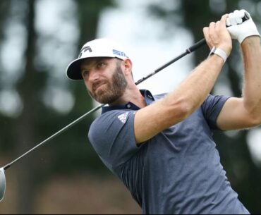 Dustin Johnson hangs on to win Travelers Championship