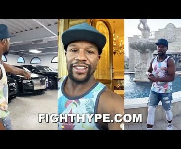 (WOW!) FLOYD MAYWEATHER TOUR OF INSANE NEW MANSION; GTA GARAGE, NIEMAN'S CLOSET, VINEYARD, & MORE