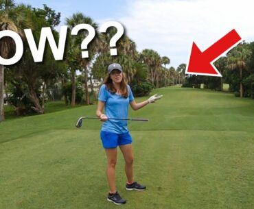 Ashley Gets THE SHANKS And Then THIS HAPPENED!! (Golf Is A CRAZY Game!!)