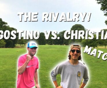 The Rivalry! Agostino vs. Christian Match #1 | Sunken Meadow Red Golf Course