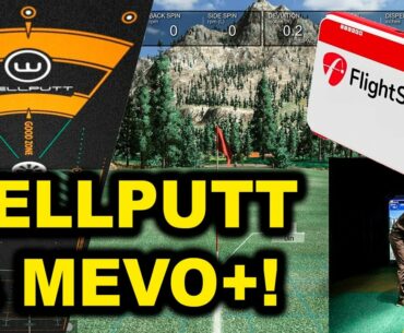 Flightscope Mevo Plus Setup - Wellputt Putting Mat Review
