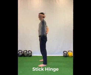 TDH Stick Hinges For Better Golf Posture