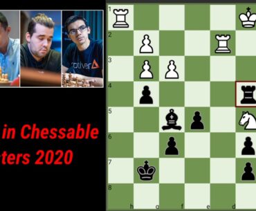 Tactics from  Chessable Masters 2020#Chessable 2020