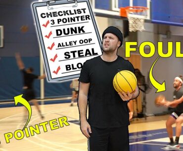 Basketball TO DO LIST Challenge (5v5 w/ AJ Lapray, D'Vontay Friga, JLaw and more)