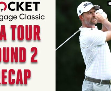 Round 2 Recap of PGA Tour Rocket Mortgage Classic; Webb Simpson Tied For Lead | CBS Sports HQ