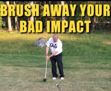 Brush away your bad impact...                Golf with Marcus Edblad