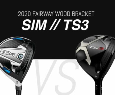 Titleist TS3 vs. Taylormade SIM // 2020 Fairway Wood Bracket
