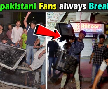 Why pakistani Cricket fans always break tv sets after each defeat