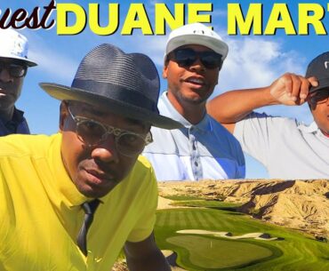 Special Guest Duane Martin golfs at Sand Canyon Country Club