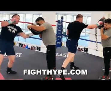 CANELO PUNCHING HARD AS A MULE KICK; PERFECTING SWEET CHIN MUSIC FOR KNOCKOUT RETURN