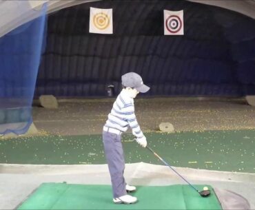 7 year old Nathan Yoo's golf swing