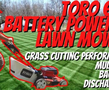 Toro 60v Flex Force Lawn Mower Cutting Grass | Official Full Review