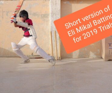 Short Version of #Eli Mikal batting on marble surface with different hard balls including #Golf ball